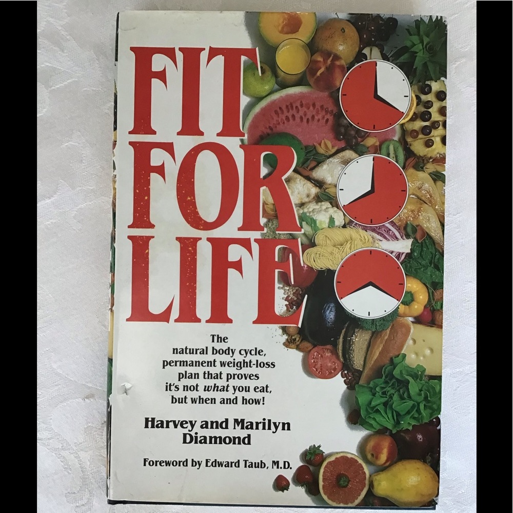 Fit For Life Natural Body Cycle Weight Loss Plan Hardcover Book